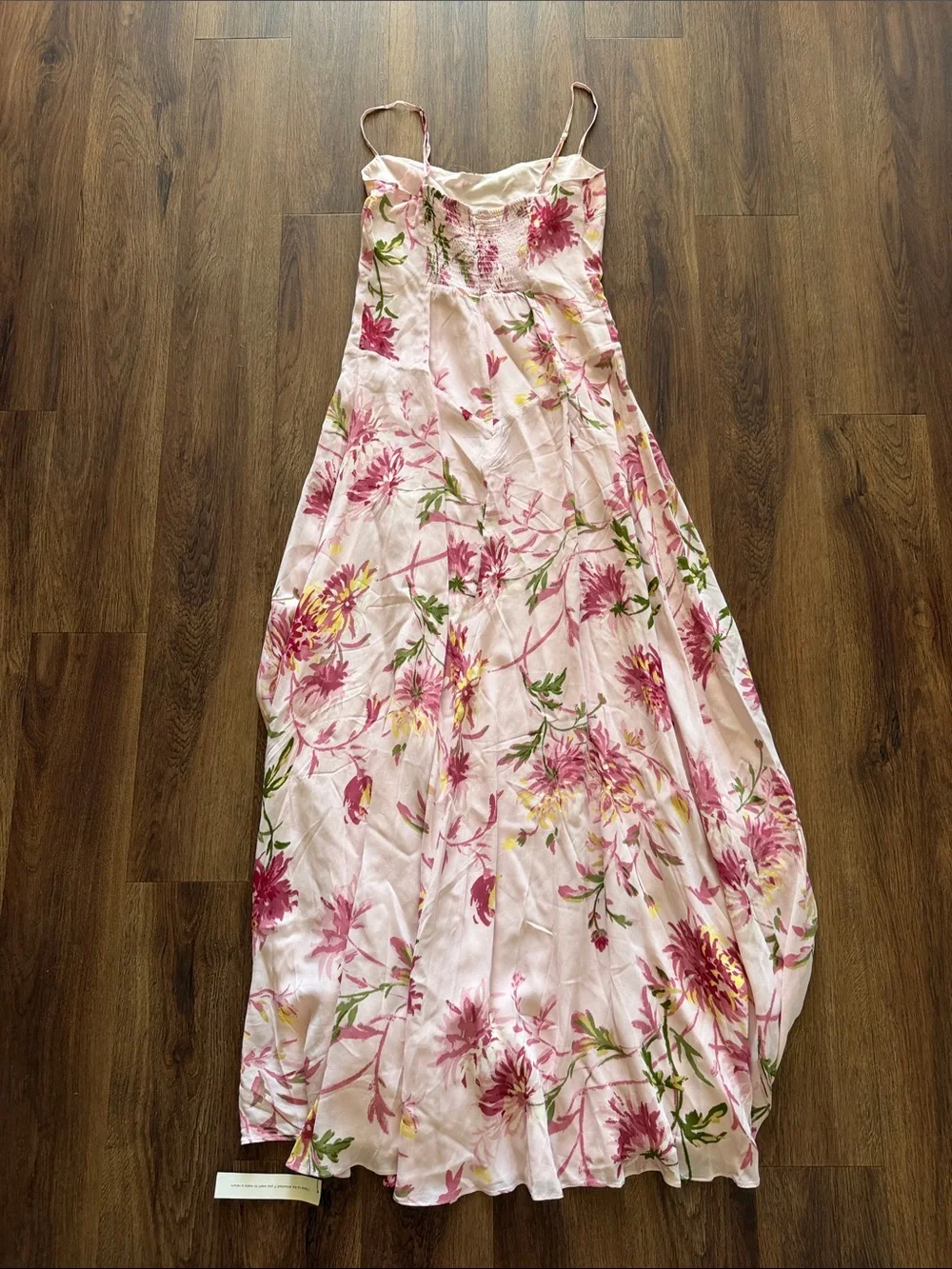 Reformation Bea Pink Floral Maxi Dress - Picture 7 of 8